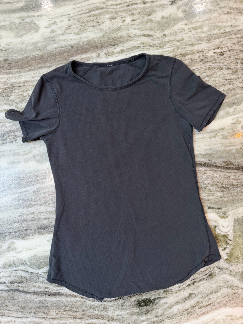 Lululemon Black Short Sleeve Crew Tee